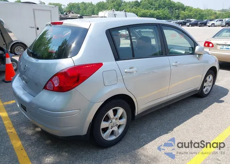 2007 Nissan Versa 1.8Sl from USA, damaged, VIN 3N1BC13E37L449721